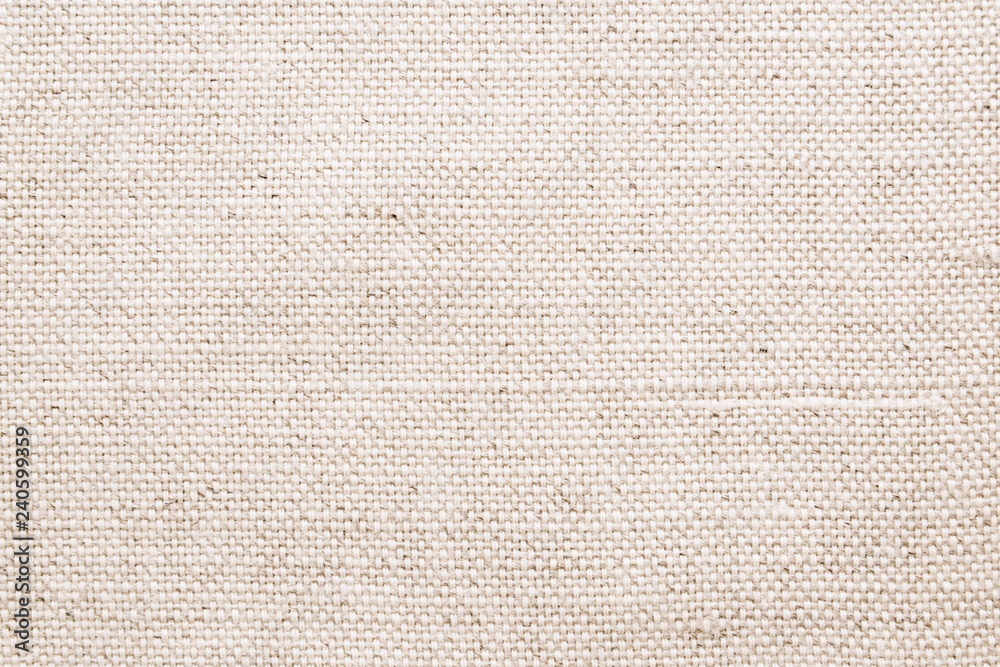 Fototapeta premium Texture of natural linen fabric