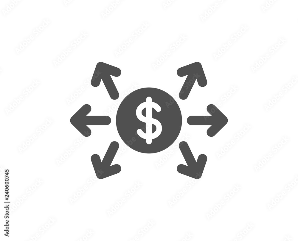 Dollar exchange icon. Payment sign. Finance symbol. Quality design element. Classic style icon. Vector Dollar exchange icon. Payment sign. Finance symbol. Quality design element. Classic style icon. Vector
