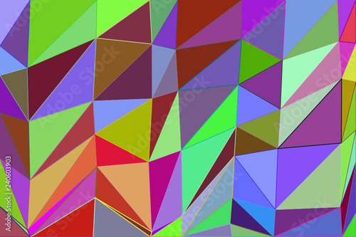 Abstrakter Low-Poly-Hintergrund aus Dreiecken