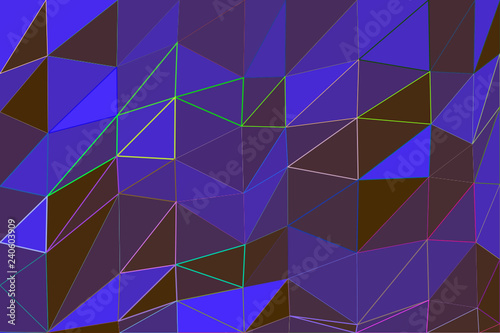 Abstrakter Low-Poly-Hintergrund aus Dreiecken