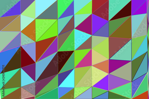 Abstrakter Low-Poly-Hintergrund aus Dreiecken