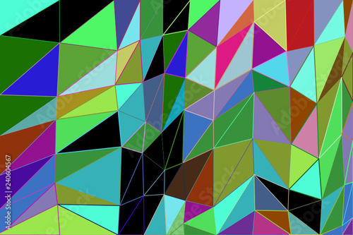 Abstrakter Low-Poly-Hintergrund aus Dreiecken