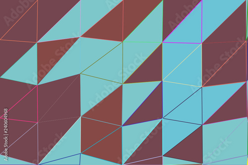 Abstrakter Low-Poly-Hintergrund aus Dreiecken