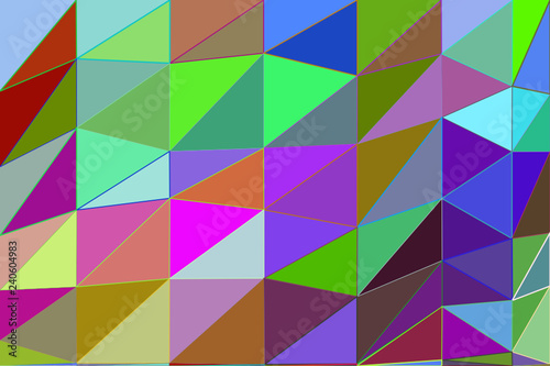 Abstrakter Low-Poly-Hintergrund aus Dreiecken