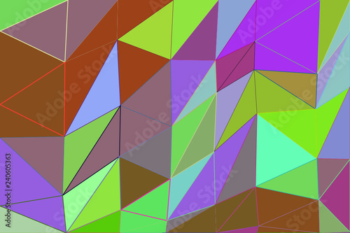 Abstrakter Low-Poly-Hintergrund aus Dreiecken