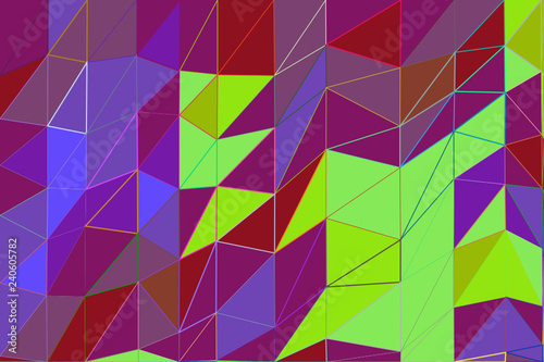 Abstrakter Low-Poly-Hintergrund aus Dreiecken