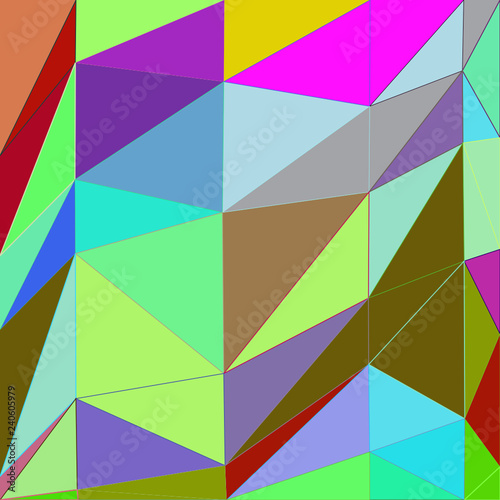Abstrakter Low-Poly-Hintergrund aus Dreiecken