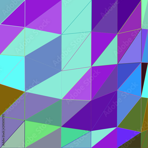 Abstrakter Low-Poly-Hintergrund aus Dreiecken