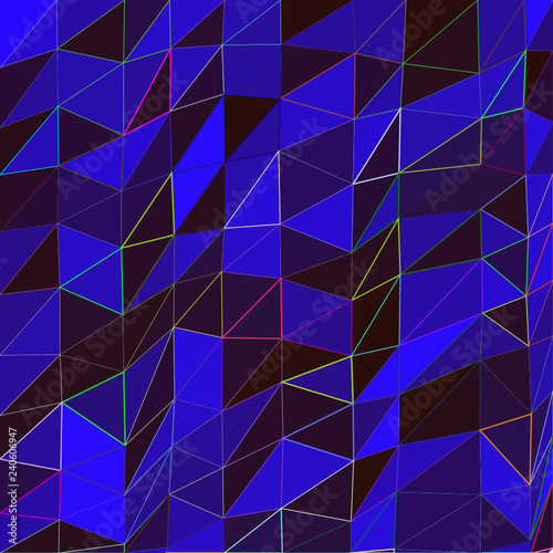 Abstrakter Low-Poly-Hintergrund aus Dreiecken