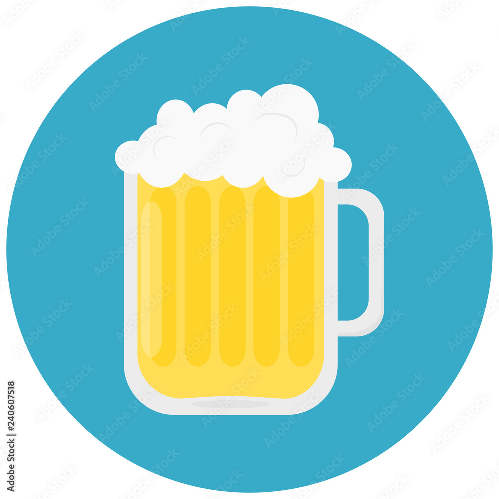 Pint of beer icon. Vector illustration. Pint of beer icon. Vector illustration.