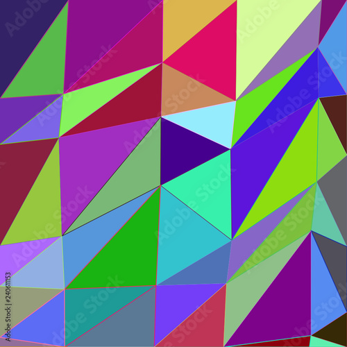 Abstrakter Low-Poly-Hintergrund aus Dreiecken