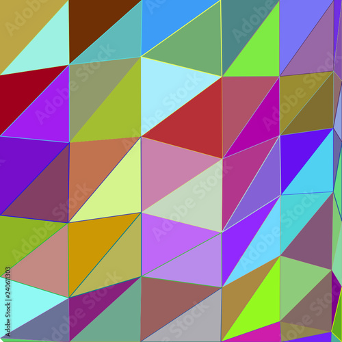 Abstrakter Low-Poly-Hintergrund aus Dreiecken