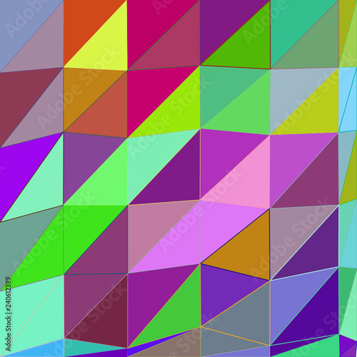 Abstrakter Low-Poly-Hintergrund aus Dreiecken