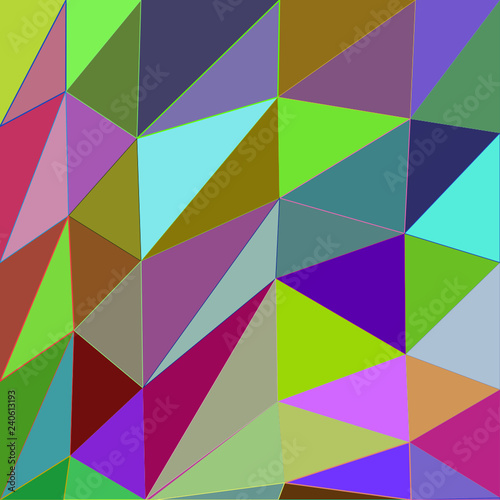 Abstrakter Low-Poly-Hintergrund aus Dreiecken