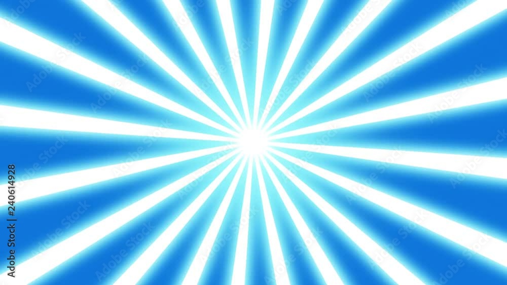 Neon Cartoon and comic background. Blue Burst vector background. Cartoon sun light over Blue sky Background, Nice sunburst vintage style Retro Pattern. seamless loop. motion background loop 4k Neon Cartoon and comic background. Blue Burst vector background. Cartoon sun light over Blue sky Background, Nice sunburst vintage style Retro Pattern. seamless loop. motion background loop 4k
