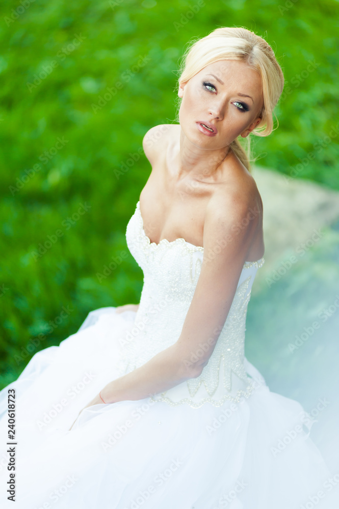 Sensual portrait of beautiful bride Sensual portrait of beautiful bride
