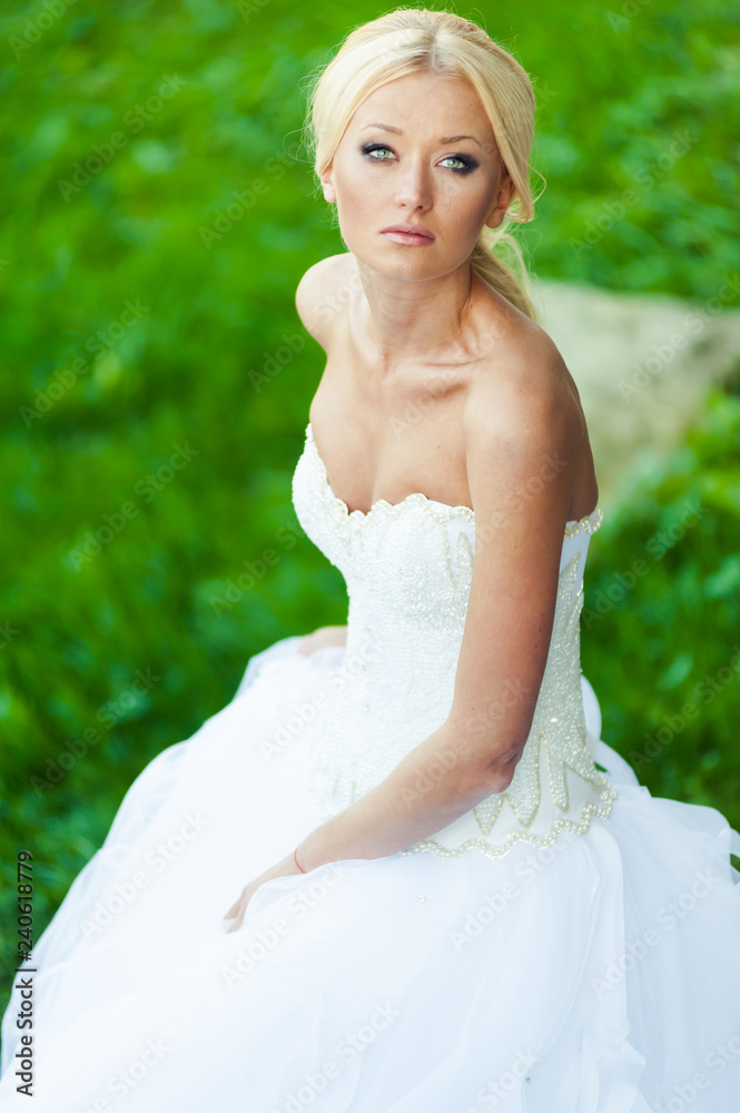 Sensual portrait of beautiful bride Sensual portrait of beautiful bride