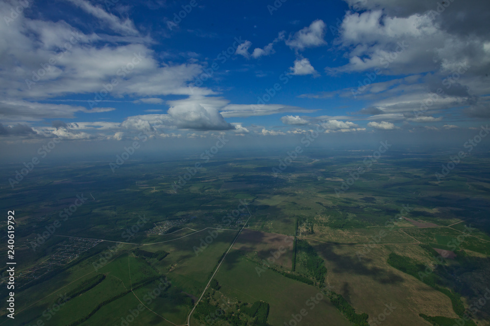 Panorama from height