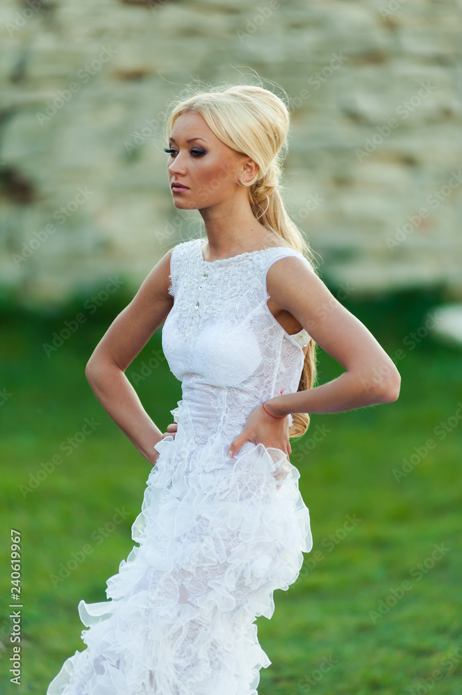 Sensual portrait of beautiful bride Sensual portrait of beautiful bride