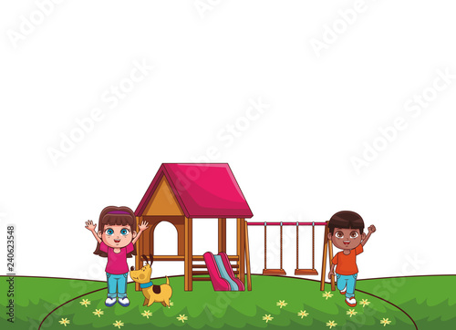 cute children cartoon