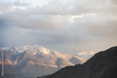 Tajikistan mountain range