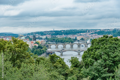 Canvas Print Europe's oldest city in the Czech Republic