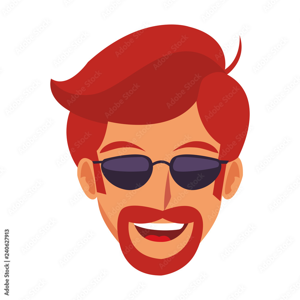 Obraz premium Disco man cartoon