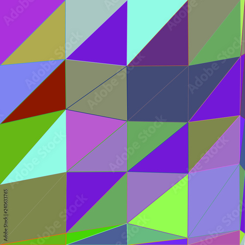 Abstrakter Low-Poly-Hintergrund aus Dreiecken