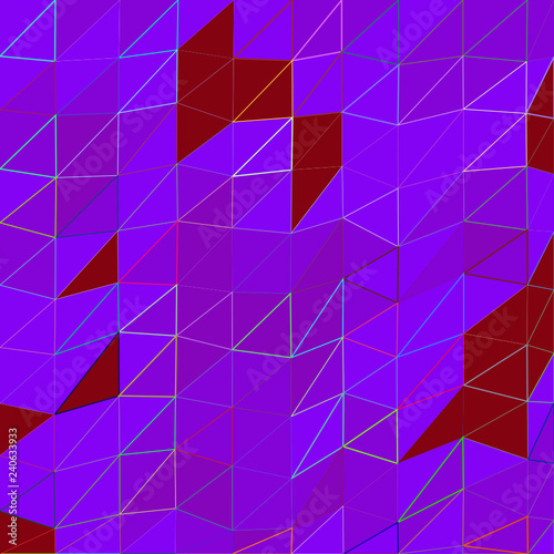 Abstrakter Low-Poly-Hintergrund aus Dreiecken