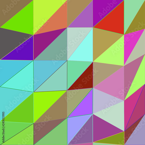 Abstrakter Low-Poly-Hintergrund aus Dreiecken
