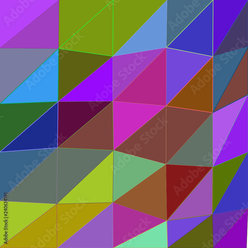 Abstrakter Low-Poly-Hintergrund aus Dreiecken