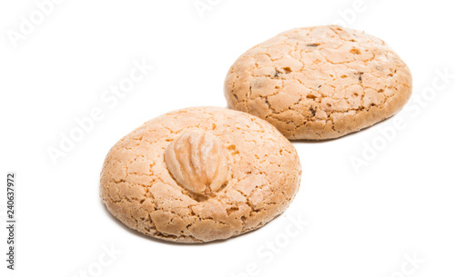 coconut cookies isolated