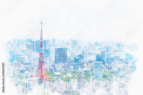 Obraz Wczesne lato Tokio