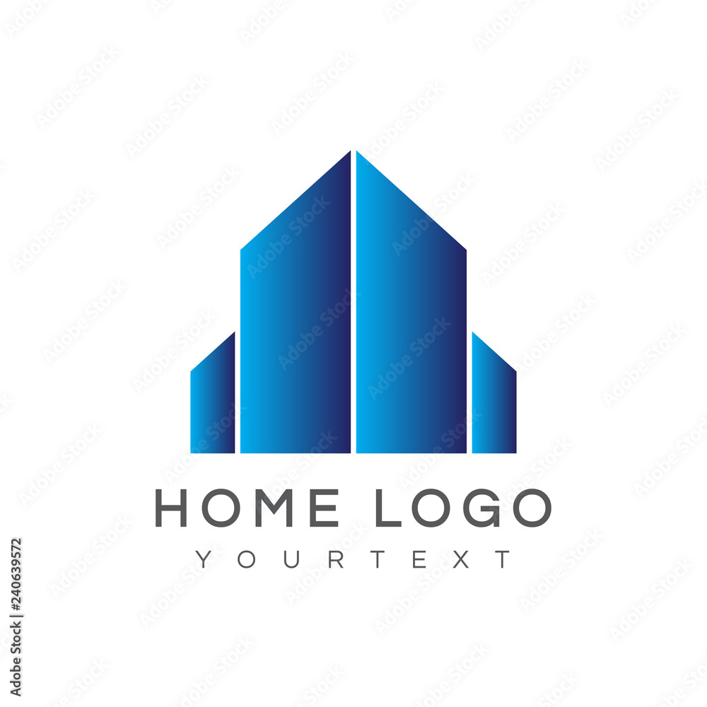 home logo design