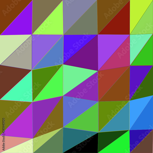 Abstrakter Low-Poly-Hintergrund aus Dreiecken