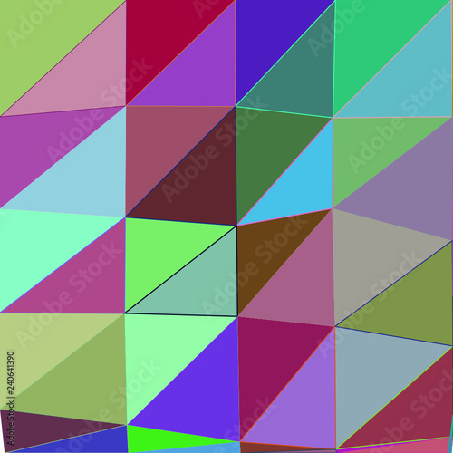 Abstrakter Low-Poly-Hintergrund aus Dreiecken