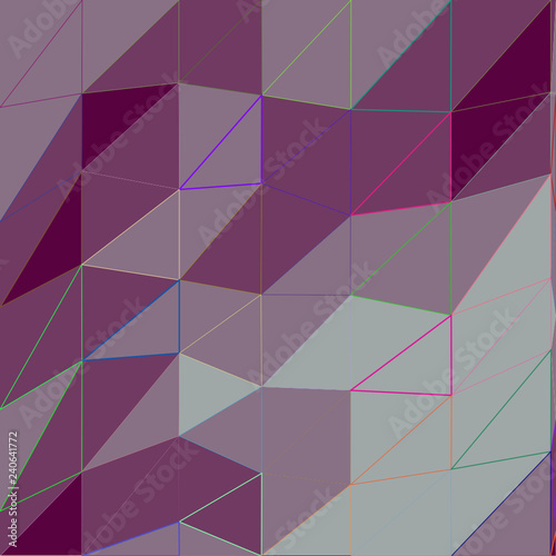 Abstrakter Low-Poly-Hintergrund aus Dreiecken