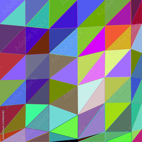 Abstrakter Low-Poly-Hintergrund aus Dreiecken