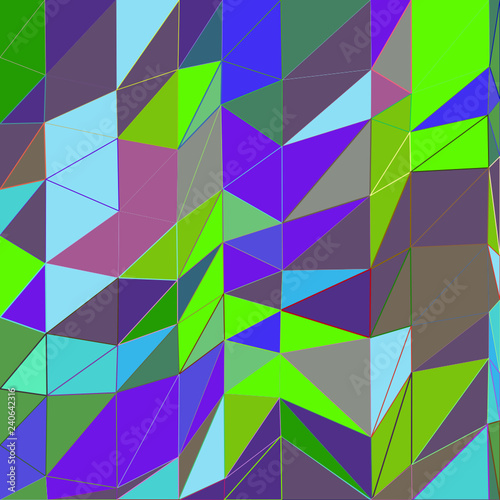 Abstrakter Low-Poly-Hintergrund aus Dreiecken