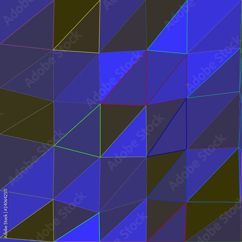 Abstrakter Low-Poly-Hintergrund aus Dreiecken