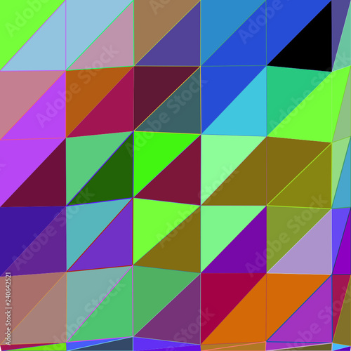 Abstrakter Low-Poly-Hintergrund aus Dreiecken