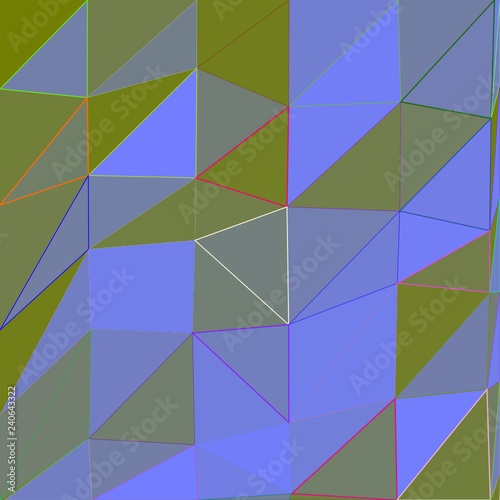 Abstrakter Low-Poly-Hintergrund aus Dreiecken