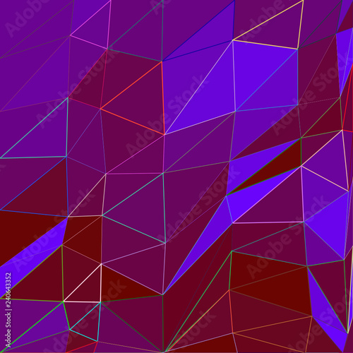 Abstrakter Low-Poly-Hintergrund aus Dreiecken