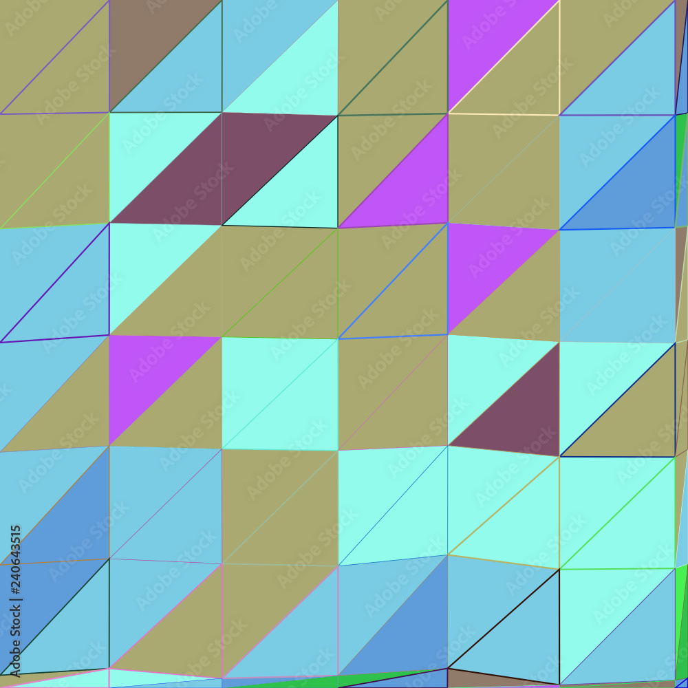 Abstrakter Low-Poly-Hintergrund aus Dreiecken