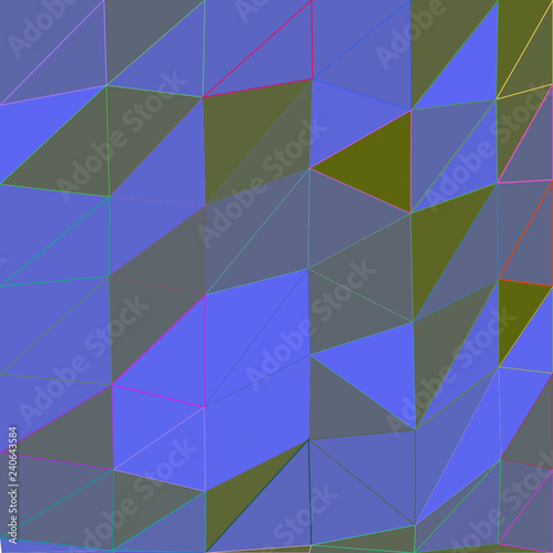 Abstrakter Low-Poly-Hintergrund aus Dreiecken
