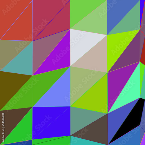 Abstrakter Low-Poly-Hintergrund aus Dreiecken