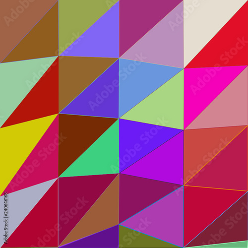 Abstrakter Low-Poly-Hintergrund aus Dreiecken
