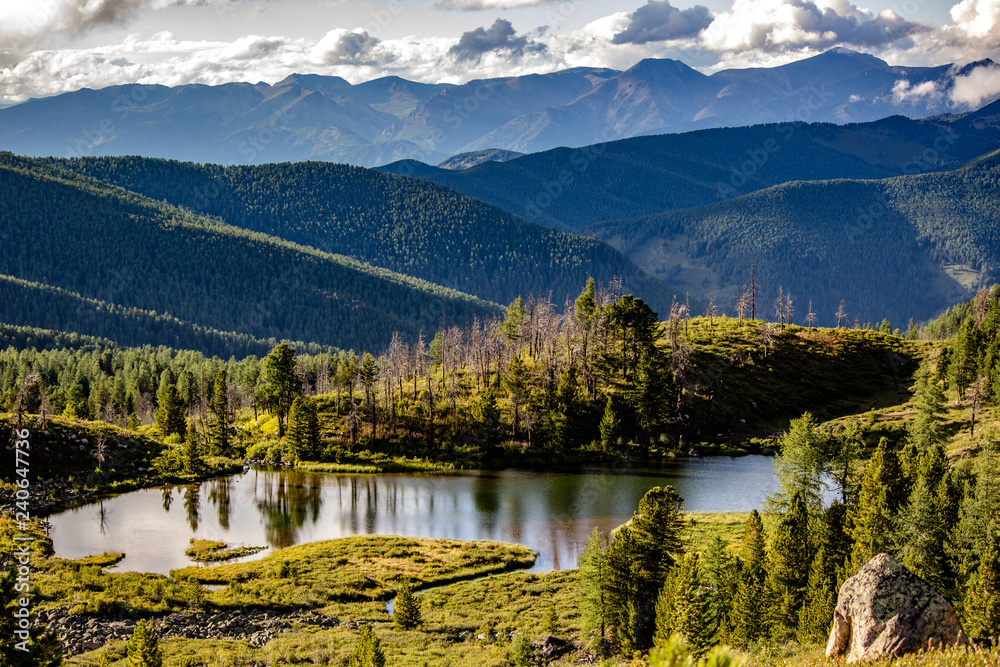 Fototapeta premium lake in mountains