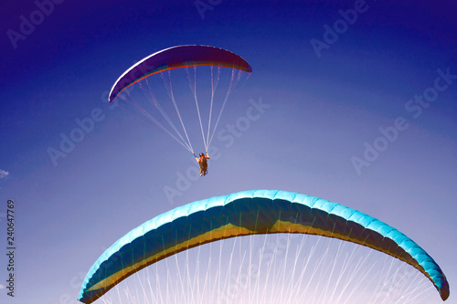 Paragliding in Minas Gerais lonely flight