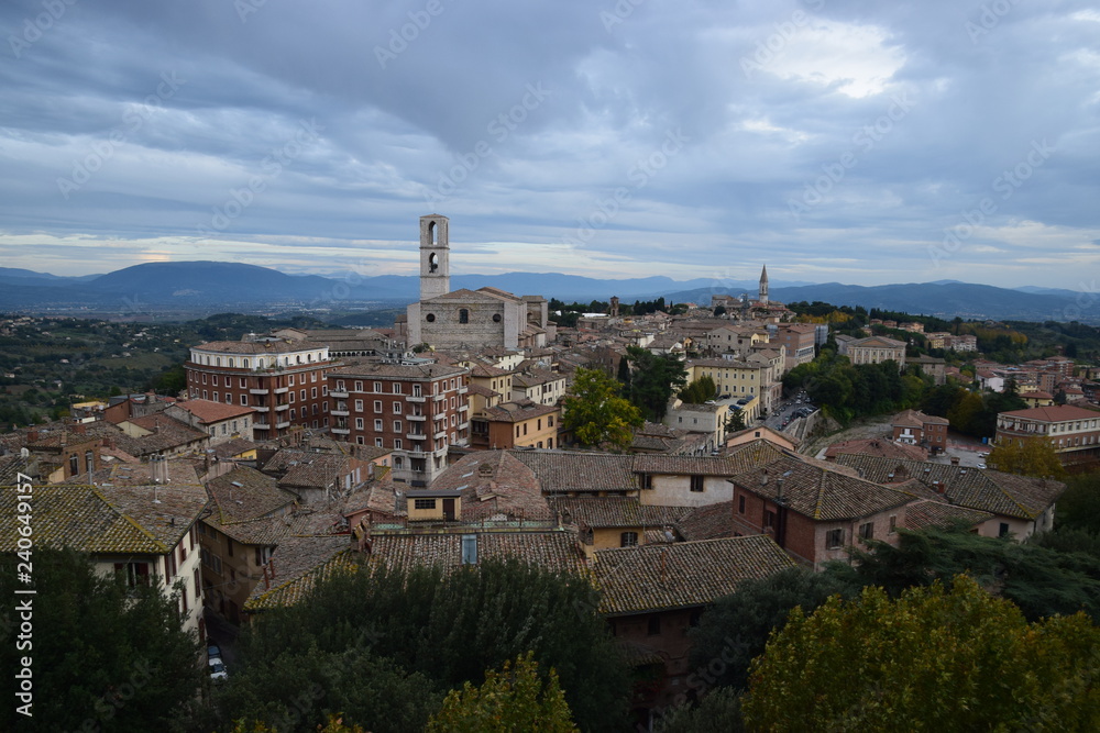 Perugia - chiese di San Domenico e San Pietro